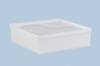 Hünersdorff 910600 Contenitore impilabile, adatto per alimenti (L x L x A) 208 x 208 x 64 mm Naturale 1 pz.