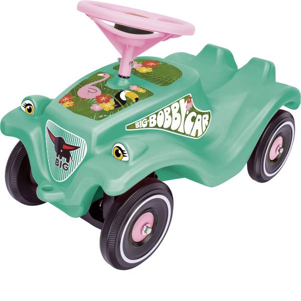 Auto a spinta - Macchina a spinta per bambini Big Bobby-Car Classic Tropic Flamingo Menta, Colorato - Auto a spinta - Macchina a spinta per bambini Big Bobby-Car Classic Tropic Flamingo Menta, Colorato -