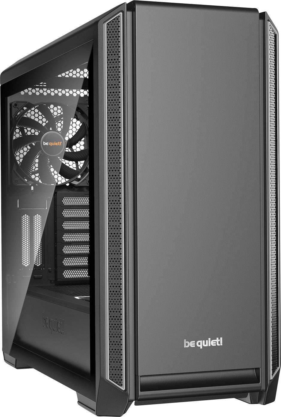 be quiet! Silent Base 601 Window Midi Tower Nero, Argento-0