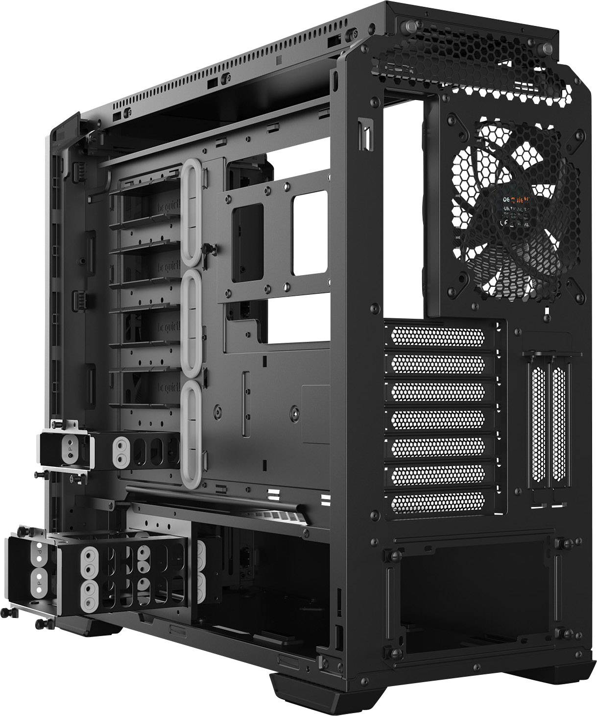be quiet! Silent Base 601 Window Midi Tower Nero, Argento-6