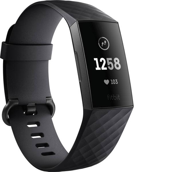 Dispositivi indossabili - FitBit Charge 3 Fitness Tracker Nero - Dispositivi indossabili - FitBit Charge 3 Fitness Tracker Nero -
