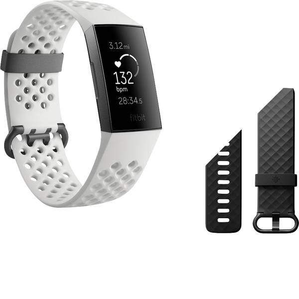 Dispositivi indossabili - FitBit Charge 3 Special Edition Fitness Tracker Bianco - Dispositivi indossabili - FitBit Charge 3 Special Edition Fitness Tracker Bianco -