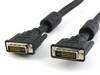 TECHly DVI Cavo RJ45 10.00 m Nero ICOC-DVI-811CF con nucleo in ferrite Cavo DVI