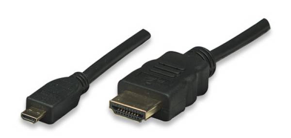 TECHly HDMI Cavo  5.00 m Nero ICOC-HDMI-4-AD5  Cavo HDMI
