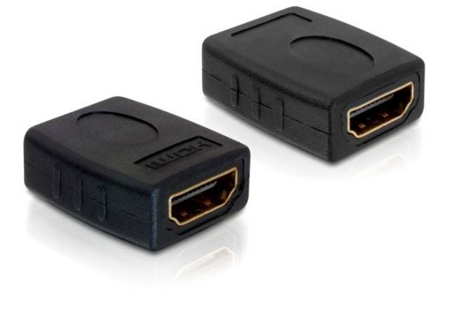 TECHly IADAP-HDMI-F/F HDMI Adattatore [1x Presa HDMI - 1x Presa HDMI] Nero 0 mm