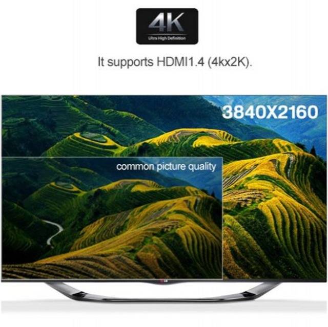TECHly IDATA-HDMI2-4K8 8 Porte Distributore, splitter HDMI 3840 x 2160 Pixel Nero-2