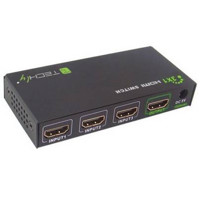 TECHly IDATA-HDMI-4K31 3 Porte Switch HDMI 1920 x 1080 Pixel-0