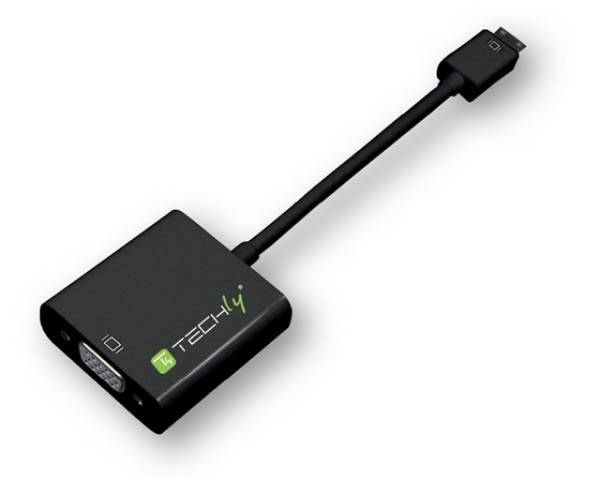 TECHly AV Convertitore IDATA-HDMI-VGA4 [HDMI - VGA]