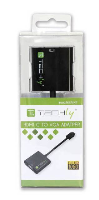 TECHly AV Convertitore IDATA-HDMI-VGA4 [HDMI - VGA]-1