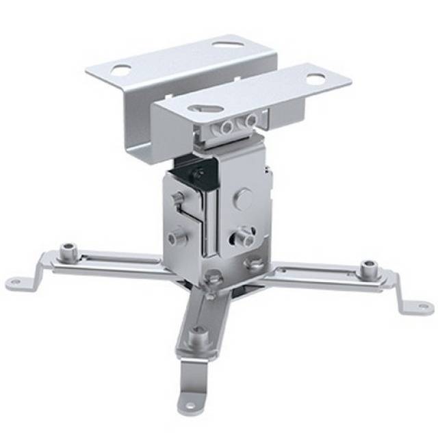 TECHly ICA-PM-2S Supporto a soffitto per proiettore Inclinabile Distanza dal soffitto/terra (max.): 130 mm Multicolore-0