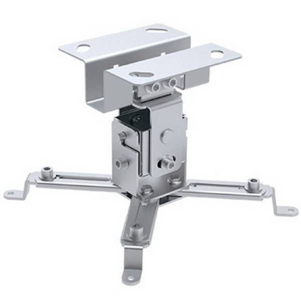 TECHly ICA-PM-2S Supporto a soffitto per proiettore Inclinabile Distanza dal soffitto/terra (max.): 130 mm  Multicolore