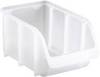 Hünersdorff 673700 Cassetta impilabile da magazzino adatto per alimenti (L x L x A) 242 x 240 x 145 mm Trasparente 1 pz.