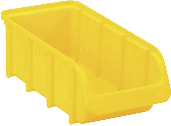 Hünersdorff 682200  Cassetta impilabile da magazzino   (L x L x A) 216 x 215 x 100 mm Giallo 1 pz.