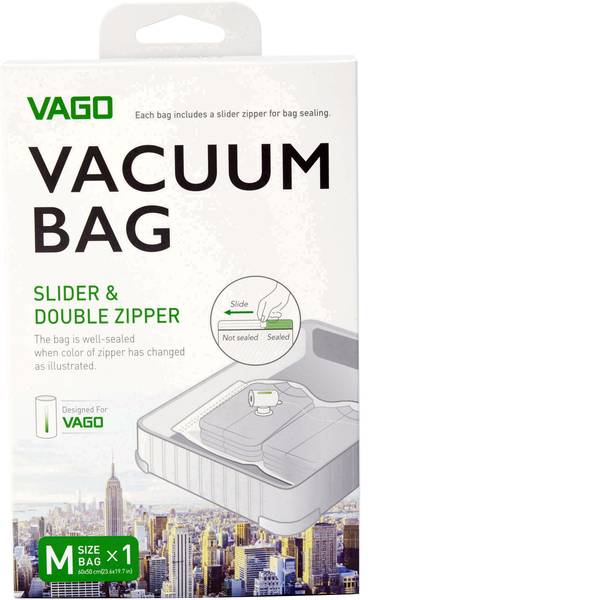 Assi da stiro e accessori per stirare - Sacchetto per il vuoto VAGO TVB2 1 pz. Trasparente - Assi da stiro e accessori per stirare - Sacchetto per il vuoto VAGO TVB2 1 pz. Trasparente -