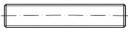 Barra filettata m10 1000 mm acciaio inox a2 toolcraft 1066485 1 pz