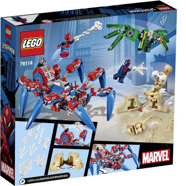 LEGOŽ Marvel Super Heroes - LEGOŽ MARVEL SUPER HEROES 76114 Spinnenkrabbler Spider-man - LEGOŽ Marvel Super Heroes - LEGOŽ MARVEL SUPER HEROES 76114 Spinnenkrabbler Spider-man -