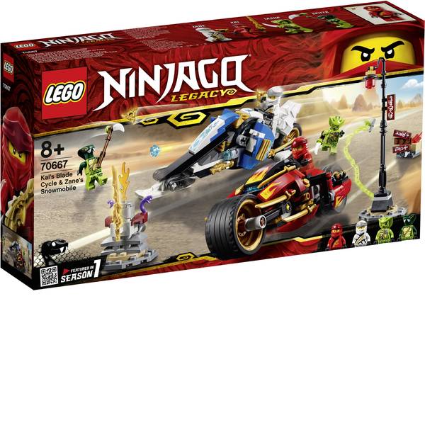 LEGOŽ Ninjago - LEGOŽ NINJAGO 70667 Fuoco di Kai bike e lmobile neve - LEGOŽ Ninjago - LEGOŽ NINJAGO 70667 Fuoco di Kai bike e lmobile neve -