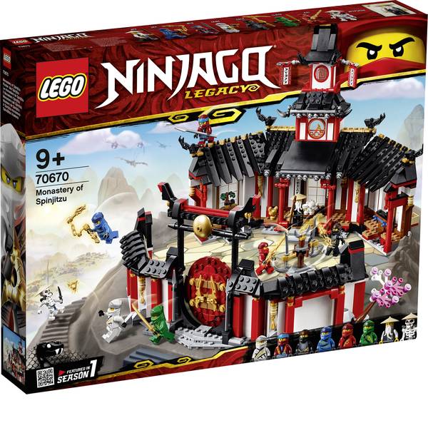 LEGOŽ Ninjago - LEGOŽ NINJAGO 70670 Master of Spinjitzu kloster - LEGOŽ Ninjago - LEGOŽ NINJAGO 70670 Master of Spinjitzu kloster -