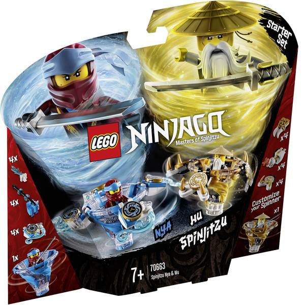 LEGOŽ Ninjago - LEGOŽ NINJAGO 70663 Master of Spinjitzu Nya e il maestro Wu - LEGOŽ Ninjago - LEGOŽ NINJAGO 70663 Master of Spinjitzu Nya e il maestro Wu -