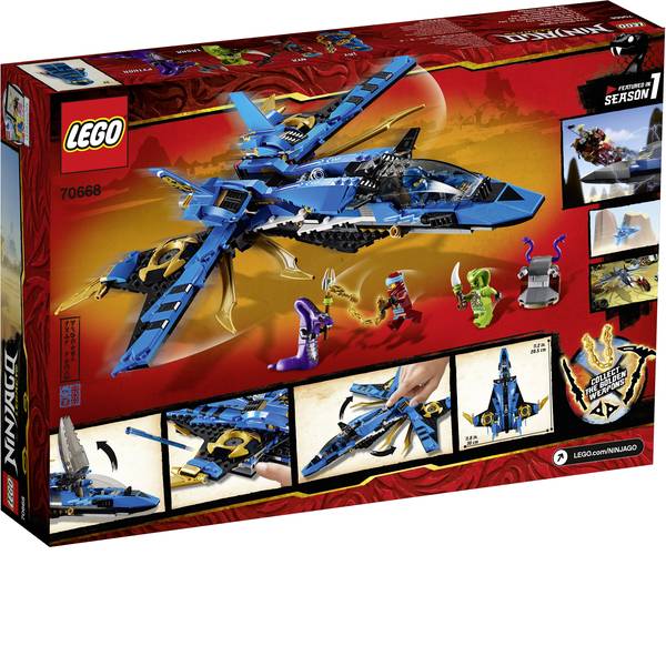 LEGOŽ Ninjago - LEGOŽ NINJAGO 70668 Donner-Jet jay - LEGOŽ Ninjago - LEGOŽ NINJAGO 70668 Donner-Jet jay -