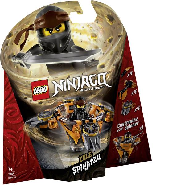LEGOŽ Ninjago - LEGOŽ NINJAGO 70662 Master of Spinjitzu Cole - LEGOŽ Ninjago - LEGOŽ NINJAGO 70662 Master of Spinjitzu Cole -