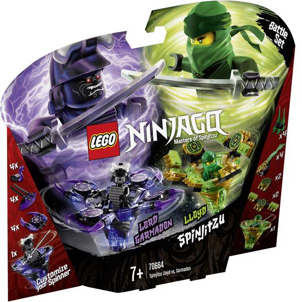 LEGOŽ Ninjago - LEGOŽ NINJAGO 70664 Master of Spinjitzu Lloyd vs. Garmadon - LEGOŽ Ninjago - LEGOŽ NINJAGO 70664 Master of Spinjitzu Lloyd vs. Garmadon -