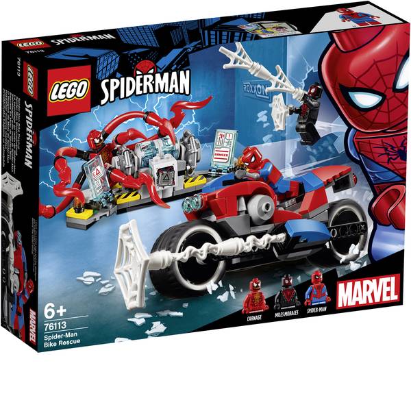 LEGOŽ Marvel Super Heroes - LEGOŽ MARVEL SUPER HEROES 76113 Salvataggio di Spider-Man moto - LEGOŽ Marvel Super Heroes - LEGOŽ MARVEL SUPER HEROES 76113 Salvataggio di Spider-Man moto -