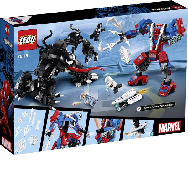 LEGOŽ Marvel Super Heroes - LEGOŽ MARVEL SUPER HEROES 76115 Spider Mech vs. Sistema Venom - LEGOŽ Marvel Super Heroes - LEGOŽ MARVEL SUPER HEROES 76115 Spider Mech vs. Sistema Venom -
