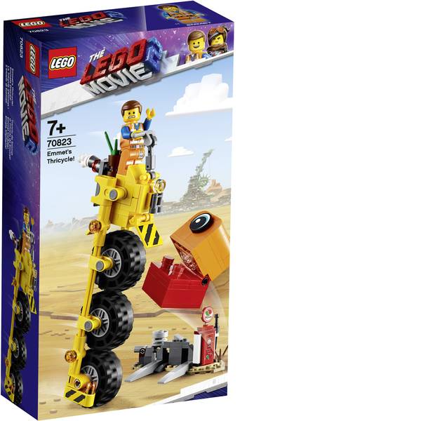 The LEGOŽ Movie 2 - The LEGOŽ MOVIE 70823 Emmets Treruote! - The LEGOŽ Movie 2 - The LEGOŽ MOVIE 70823 Emmets Treruote! -