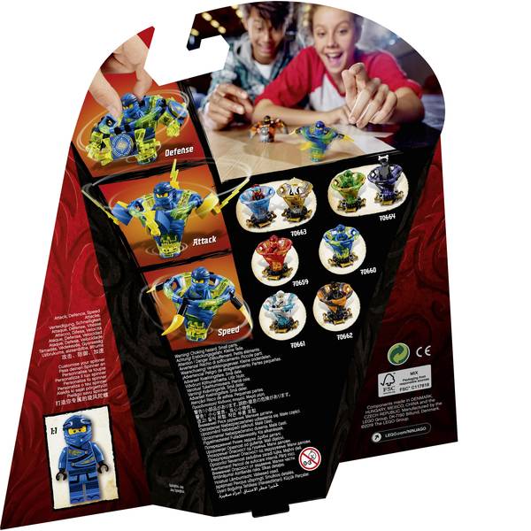 LEGOŽ Ninjago - LEGOŽ NINJAGO 70660 Master of Spinjitzu Jay - LEGOŽ Ninjago - LEGOŽ NINJAGO 70660 Master of Spinjitzu Jay -