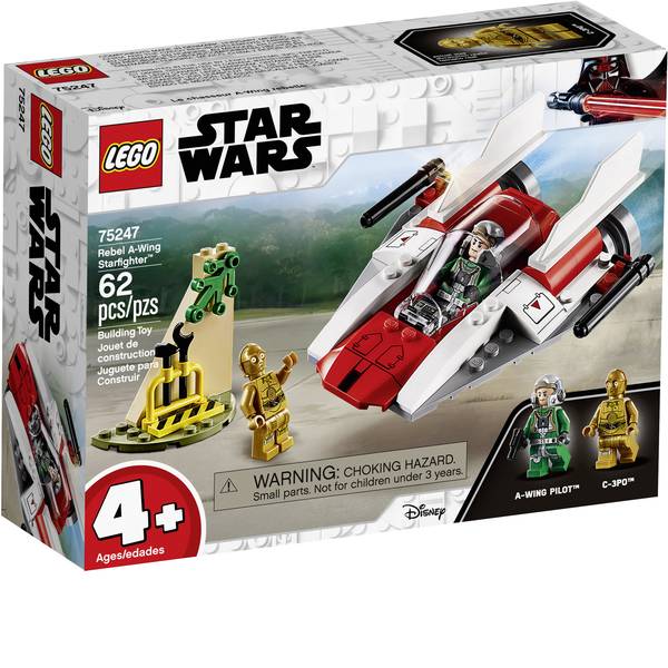 LEGOŽ STAR WARS - LEGOŽ STAR WARS 75247 Rebel A-Wing Fighter Star - LEGOŽ STAR WARS - LEGOŽ STAR WARS 75247 Rebel A-Wing Fighter Star -