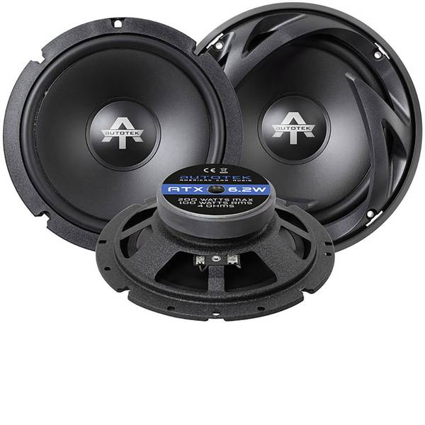 Altoparlanti da incasso per auto - Autotek ATX 6.2W Altoparlante a banda larga da incasso 200 W Contenuto: 1 pz. - Altoparlanti da incasso per auto - Autotek ATX 6.2W Altoparlante a banda larga da incasso 200 W Contenuto: 1 pz. -