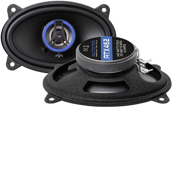 Altoparlanti da incasso per auto - Autotek ATX 462 Altoparlante coassiale da incasso a 2 vie 140 W Contenuto: 1 pz. - Altoparlanti da incasso per auto - Autotek ATX 462 Altoparlante coassiale da incasso a 2 vie 140 W Contenuto: 1 pz. -