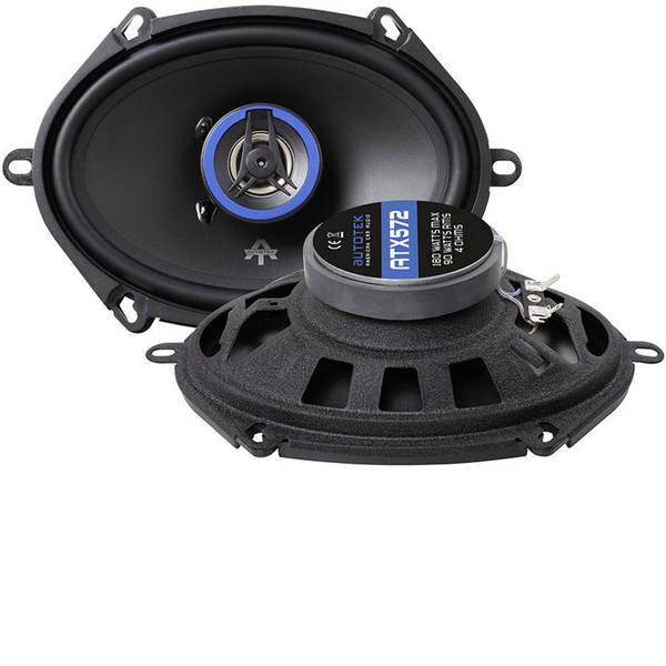 Altoparlanti da incasso per auto - ATX 572 Altoparlante coassiale da incasso a 2 vie 180 W Contenuto: 1 pz. - Altoparlanti da incasso per auto - ATX 572 Altoparlante coassiale da incasso a 2 vie 180 W Contenuto: 1 pz. -