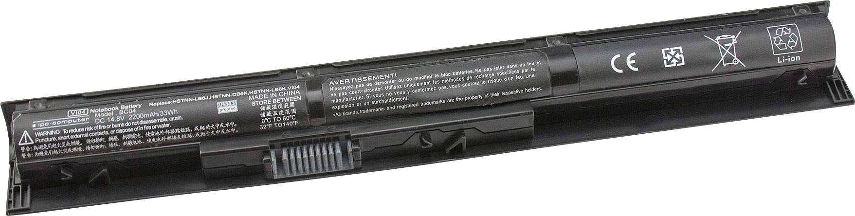 Batteria per notebook ipc-computer 756479-421 14.8 V 2200 mAh HP