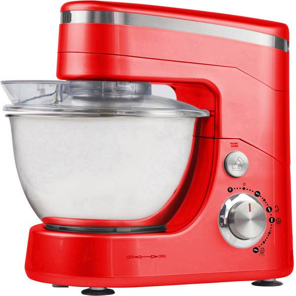 Robot da cucina multifunzione - AFK PKM-1400.5 Macchina impastatrice 800 W Rosso, Argento - Robot da cucina multifunzione - AFK PKM-1400.5 Macchina impastatrice 800 W Rosso, Argento -