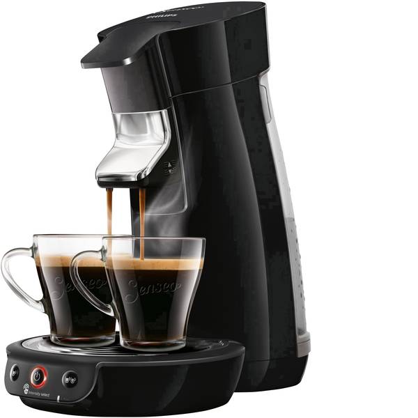 Macchine per caffè a capsule Senseo - Macchina per caffè con cialde SENSEO® Viva Café HD6563/60 Nero regolabile in altezza - Macchine per caffè a capsule Senseo - Macchina per caffè con cialde SENSEO® Viva Café HD6563/60 Nero regolabile in altezza -