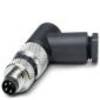 Phoenix Contact 1407585 Connettore non confezionato per sensore o attuatore M8 Contatto maschio Numero di poli: 4 1 pz. Pezzo