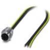 Phoenix Contact 1411654 Connettore da pannello per sensore o attuatore M12 0.50 m Numero di poli: 3 1 pz. Pezzo