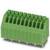 Connettore verde multiconnessione; idoneo al collegamento di componenti elettrici.
