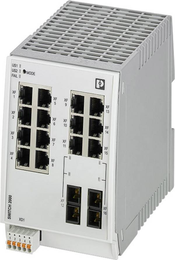 Phoenix Contact FL SWITCH 2214-2FX Switch ethernet industriale  10 / 100 MBit/s
