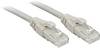 LINDY 45407 RJ45 Cavo di rete, cavo patch CAT 6 U/UTP 10.00 m Grigio con protezione 1 pz.