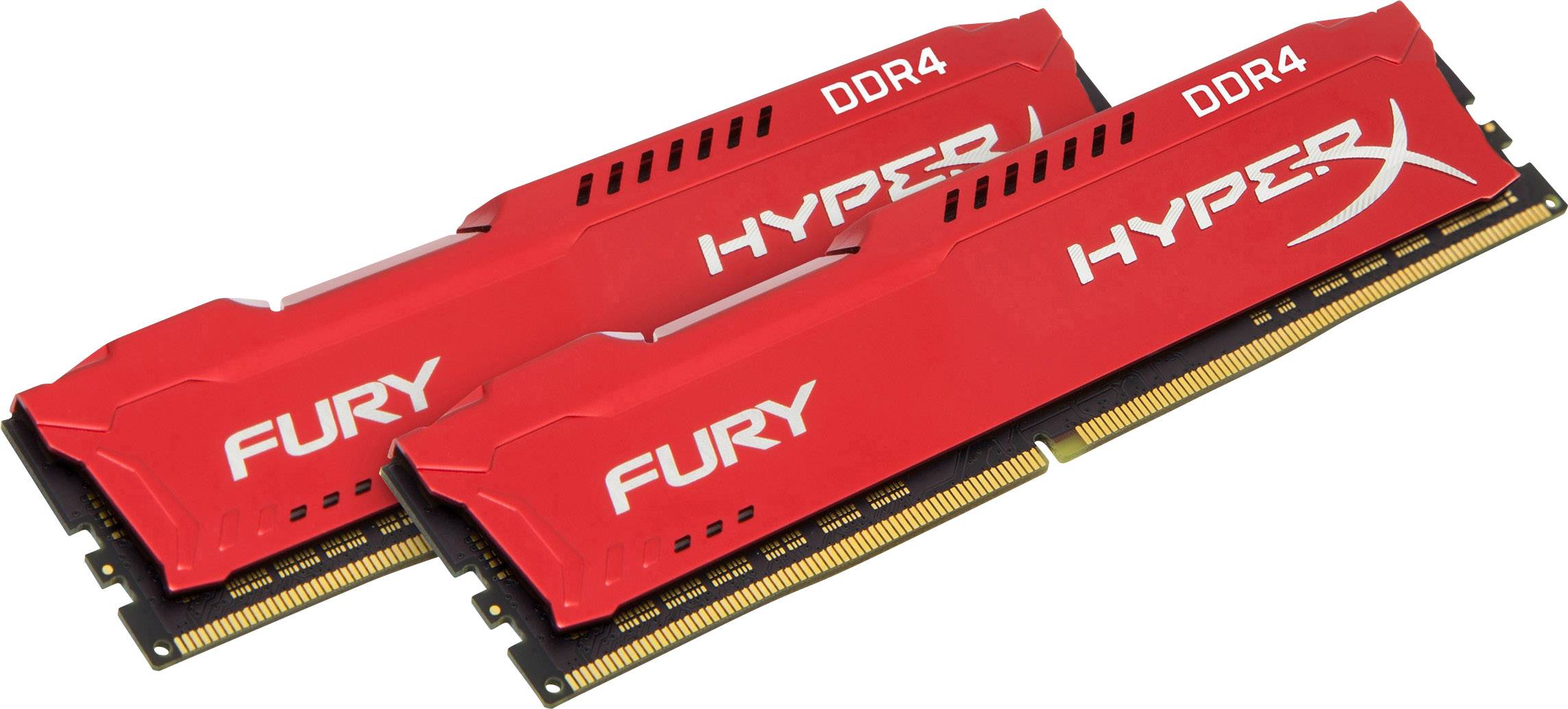 HyperX Fury Kit memoria PC DDR4 16 GB 2 x 8 GB 2666 MHz 288pin DIMM CL16 HX426C16FR2K2/16