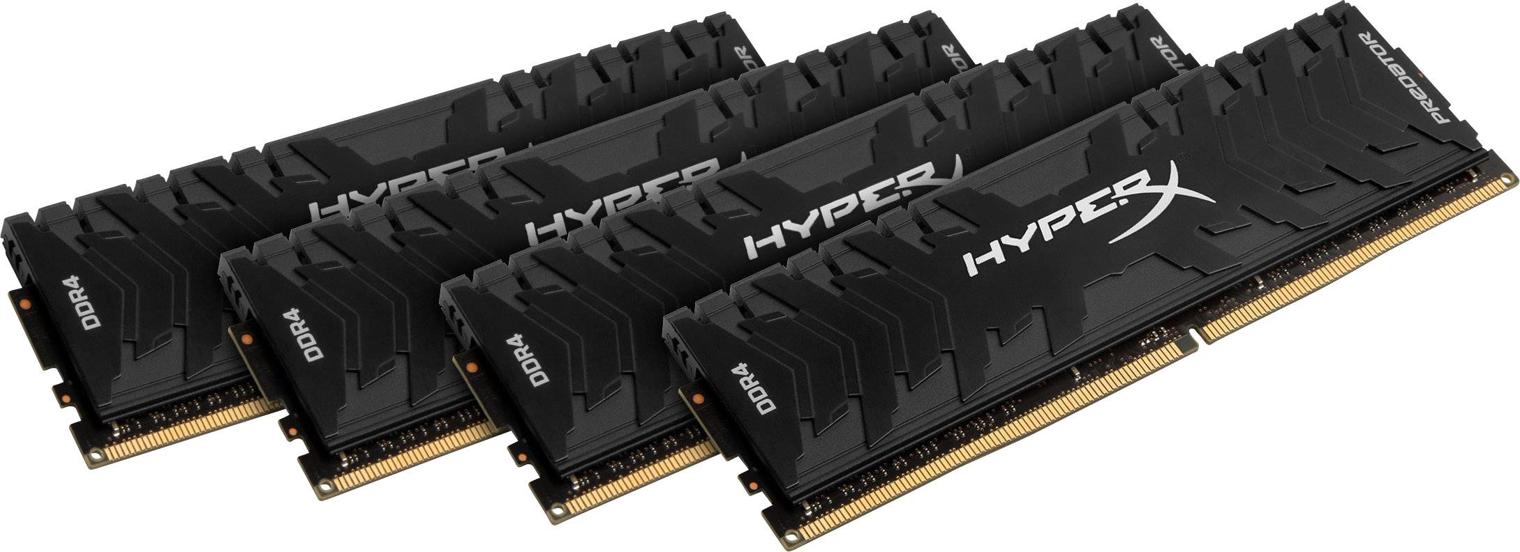 32GB 3333MHZ DDR4 32GB 3333MHZ DDR4 CL16 DIMM (KIT OF 4) XMP HYPERX PREDATOR
