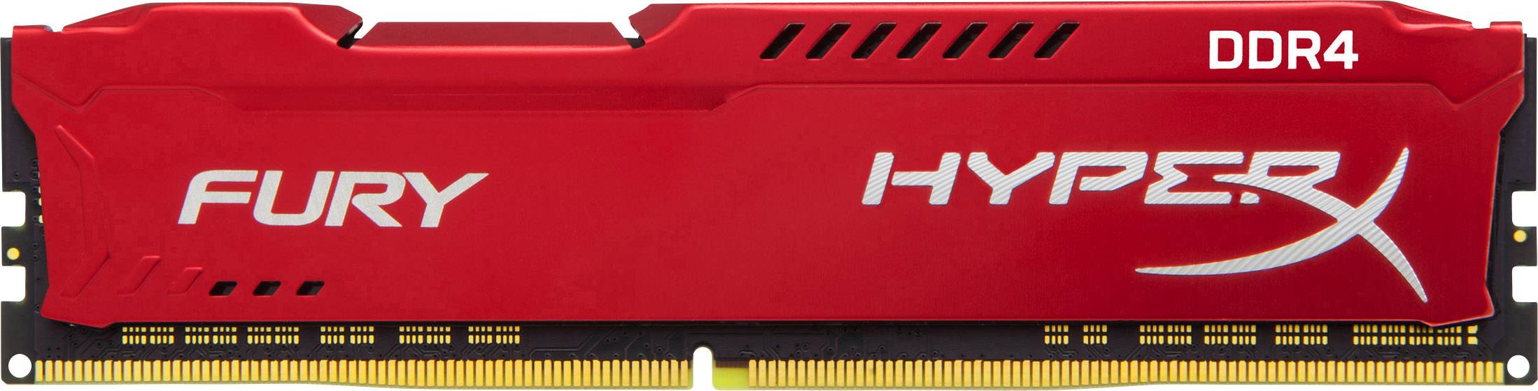 HyperX Fury Modulo di memoria PC DDR4 16 GB 1 x 16 GB Non-ECC 3200 MHz 288pin DIMM CL18 HX432C18FR/16