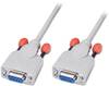 Cavo Seriale LINDY [1x Presa SUB-D a 9 poli - 1x Presa SUB-D a 9 poli] 2.00 m Bianco