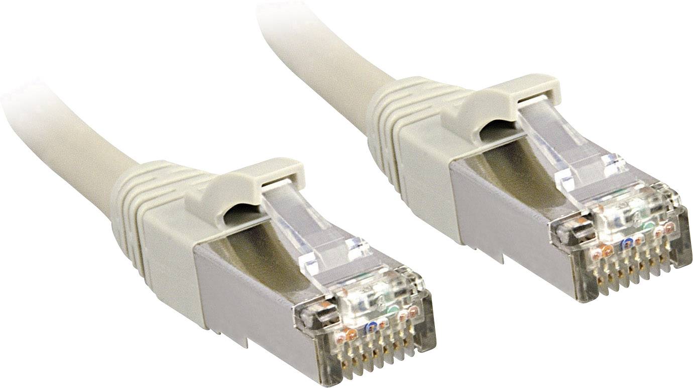 LINDY 45588 RJ45 Cavo di rete, cavo patch CAT 6 S/FTP 15 m Multicolore con protezione 1 pz.-0