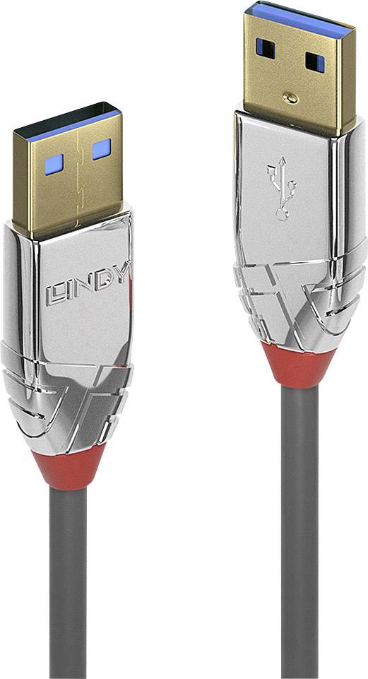 LINDY USB 2.0 Adattatore LINDY 5m USB 3.0 Typ A/A Kabel Cromo 5.00 m