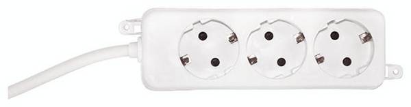 Bachmann 387.274S Multipresa Bianco Schuko 1 pz.