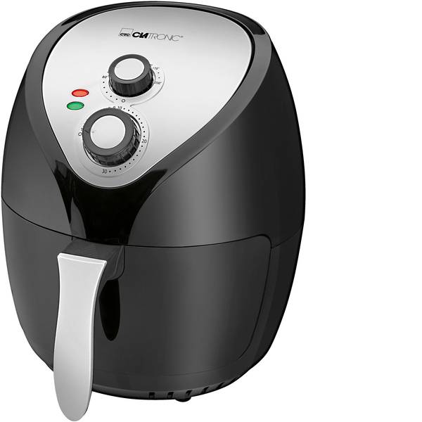 Friggitrici - Clatronic FR 3699 Friggitrice ad aria calda 1400 W Con regolazione manuale della temperatura Nero - Friggitrici - Clatronic FR 3699 Friggitrice ad aria calda 1400 W Con regolazione manuale della temperatura Nero -